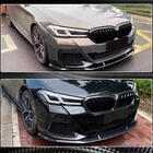 BMW 5 Series G30/G31 2017–2023 Front Bumper Lip V1 for M-Sport 2021-2024, Carbon photo 3