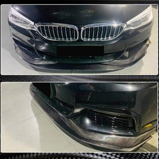 Front Bumper Lip V1 for M-Sport 2017-2020, Carbon BMW 5 Series G30/G31 2017–2023 photo 4