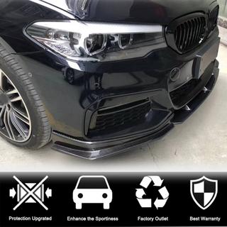 Front Bumper Lip V4 for M-Sport 2017-2020 Carbon BMW 5 Series G30/G31 2017–2023 photo 2