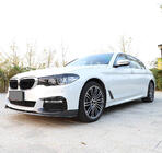 BMW 5 Series G30/G31 2017–2023 Front Bumper Lip V6 for M-Sport 2017-2020 Carbon photo 2