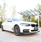 BMW 5 Series G30/G31 2017–2023 Front Bumper Lip V6 for M-Sport 2017-2020 Carbon photo 3
