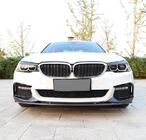 BMW 5 Series G30/G31 2017–2023 Front Bumper Lip V6 for M-Sport 2017-2020 Carbon photo 4