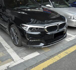BMW 5 Series G30/G31 2017–2023 Front Bumper Lip V6 for M-Sport 2017-2020 Carbon photo 6