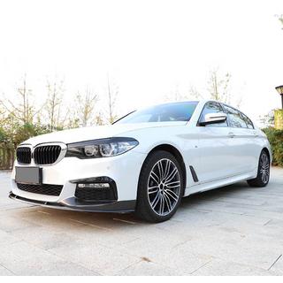 Front Bumper Lip V6 for M-Sport 2017-2020 Carbon BMW 5 Series G30/G31 2017–2023 photo 2