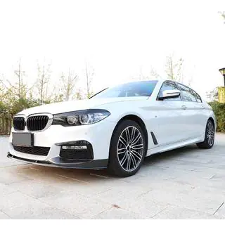 Front Bumper Lip V6 for M-Sport 2017-2020 Carbon photo 2