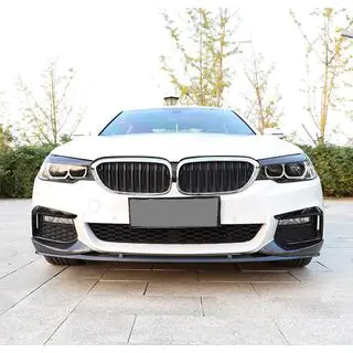 Front Bumper Lip V6 for M-Sport 2017-2020 Carbon photo 4