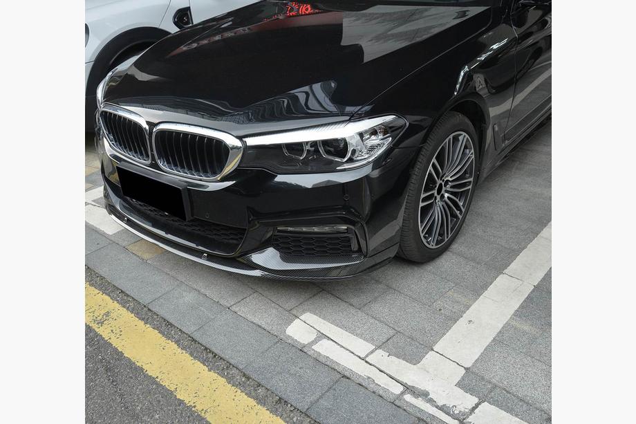 BMW 5 Series G30/G31 2017–2023 Front Bumper Lip FRP V7 (2017-2020 M-Sport) Photo 6