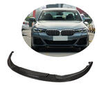 BMW 5 Series G30/G31 2017–2023 Front Bumper Lip V2 for M-Sport 2021-2024, Carbon photo 1