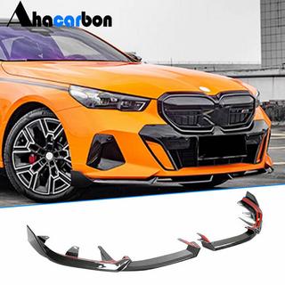 Front Bumper Lip (for M-Sport, Carbon) BMW 5/i5 Series G60/G60E/G61 2023- photo 1
