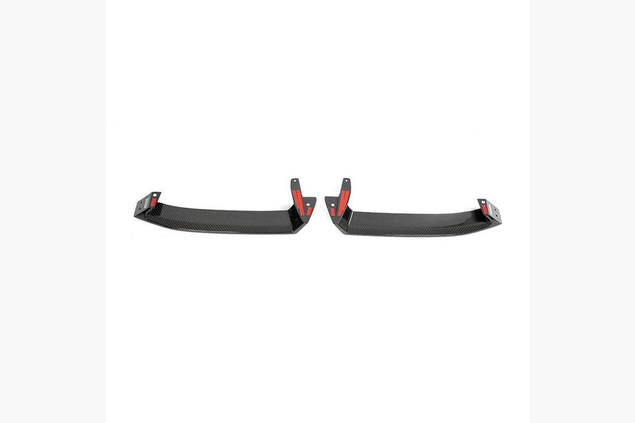 BMW 5/i5 Series G60/G60E/G61 2023- Front Bumper Lip (for M-Sport, Carbon) Photo 5