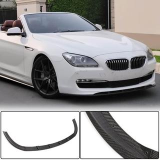 Front Bumper Lip Spoiler (for Base 2011-2014, Carbon) BMW 6 Series F12/F13/F06 2011-2018 photo 1