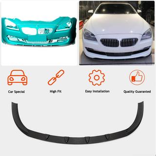 Front Bumper Lip Spoiler (for Base 2011-2014, Carbon) BMW 6 Series F12/F13/F06 2011-2018 photo 2