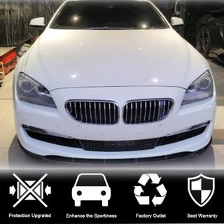 Front Bumper Lip Spoiler (for Base 2011-2014, Carbon) BMW 6 Series F12/F13/F06 2011-2018 photo 3