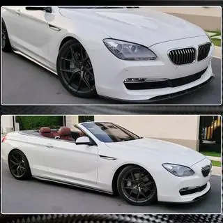 Front Bumper Lip Spoiler (for Base 2011-2014, Carbon) photo 4