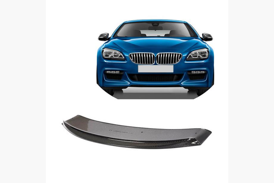 BMW 6 Series F12/F13/F06 2011-2018 Front Bumper Lip FRP V4 (M-Sport) Image