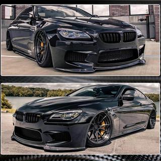 Front Bumper Lip V1 for M6, Carbon BMW 6 Series F12/F13/F06 2011-2018 photo 4