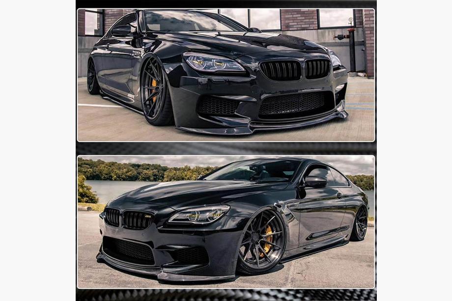 BMW 6 Series F12/F13/F06 2011-2018 Front Bumper Lip FRP V3 Photo 4