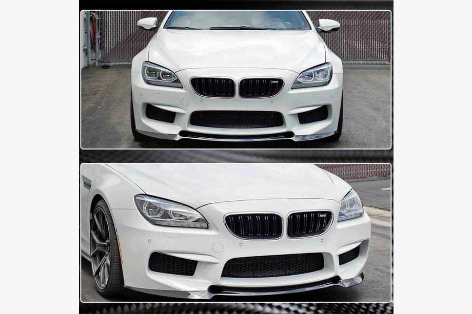 BMW 6 Series F12/F13/F06 2011-2018 Front Bumper Lip FRP V3 Photo 5
