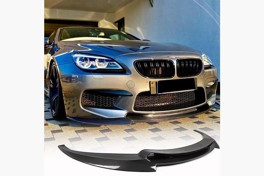 BMW 6 Series F12/F13/F06 2011-2018 Front Bumper Lip FRP V4 Image