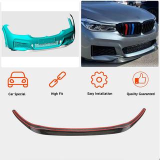 Front Bumper Lip for M-Sport 2017-2020 Carbon BMW 6 Series G32 2017- photo 2