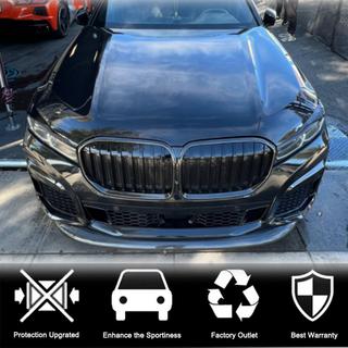 Front Bumper Lip V1 for M-Sport 2019-2022 Carbon photo 3