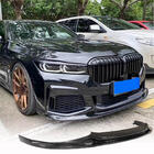 BMW 7 Series G11/G12 2015-2022 Front Bumper Lip V2 for M-Sport 2019-2022, Carbon photo 1