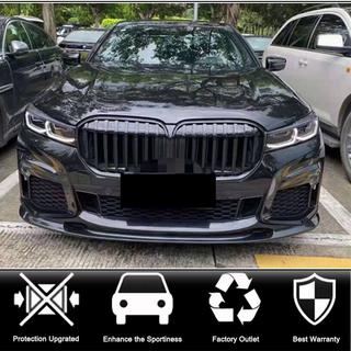 Front Bumper Lip V2 for M-Sport 2019-2022, Carbon photo 2