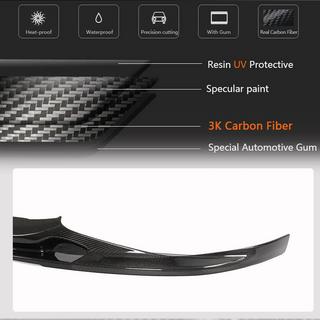Front Bumper Lip V2 for M-Sport 2019-2022, Carbon photo 3