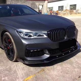 Front Bumper Lip V2 for M-Sport 2016-2019, Carbon photo 2