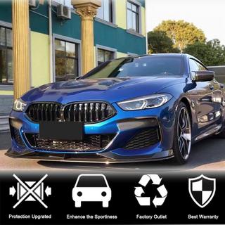 Front Bumper Lip V1 (for M-Sport, Carbon) BMW 8 Series G14/G15/G16 2018- photo 3