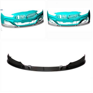 Front Lip V2 for M-Sport, Carbon BMW 8 Series G14/G15/G16 2018- photo 2
