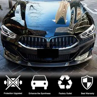 Front Bumper Lip V3 for M-Sport, Carbon photo 3