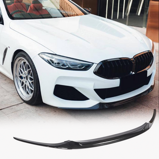 Front Bumper Lip V5 (for M-Sport, Carbon) BMW 8 Series G14/G15/G16 2018- photo 1