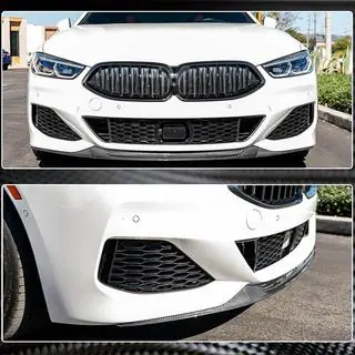 Front Bumper Lip V5 (for M-Sport, Carbon) photo 4