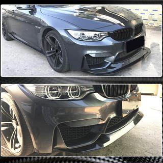 Front Bumper Lip V1 for F82/F83, Carbon BMW 4 Series F32/F33/F36 2012-2020 photo 3