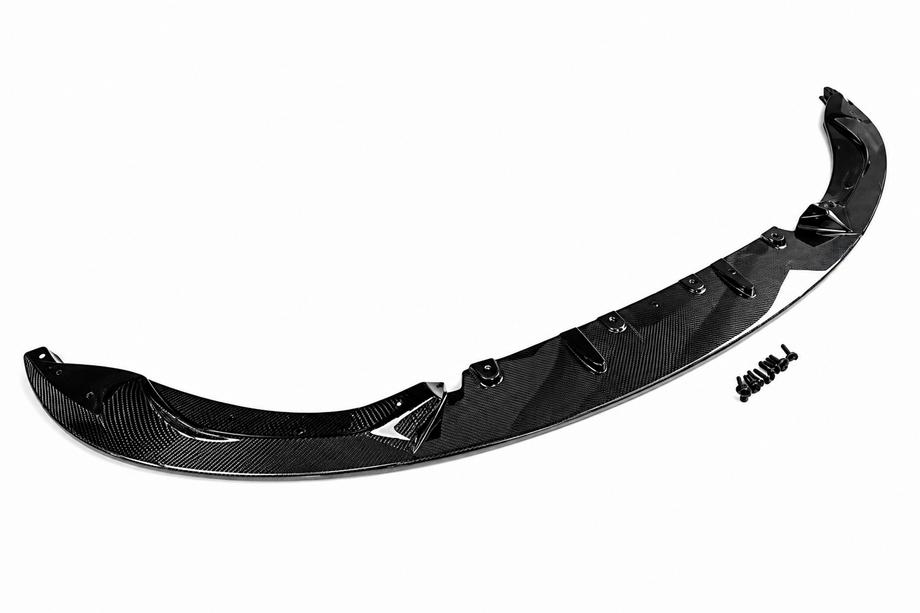BMW 4 Series F32/F33/F36 2012-2020 Front Bumper Lip V4 for F82/F83, Carbon Photo 2