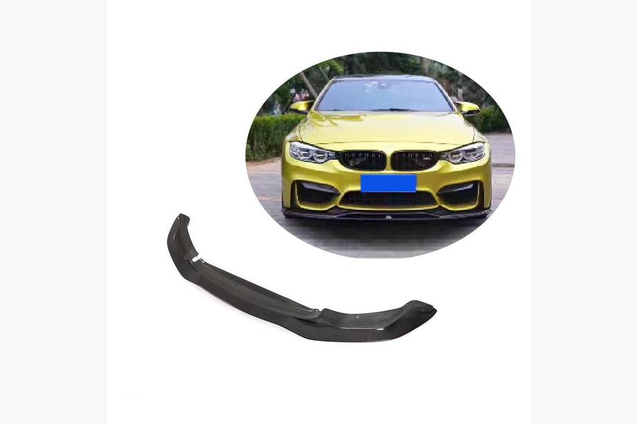 BMW 4 Series F32/F33/F36 2012-2020 Front Bumper Lip V5 for F82/F83 Carbon Photo 1