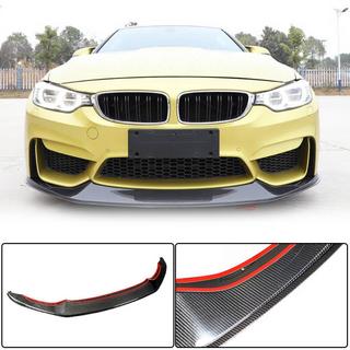 Front Bumper Lip V7 (for F82/F83, Carbon) BMW 4 Series F32/F33/F36 2012-2020 photo 1