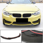BMW 4 Series F32/F33/F36 2012-2020 Front Bumper Lip V9 (for F82/F83, Carbon) photo 1