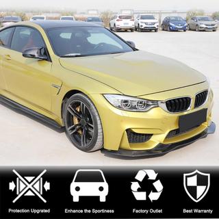 Front Bumper Lip V9 (for F82/F83, Carbon) BMW 4 Series F32/F33/F36 2012-2020 photo 2