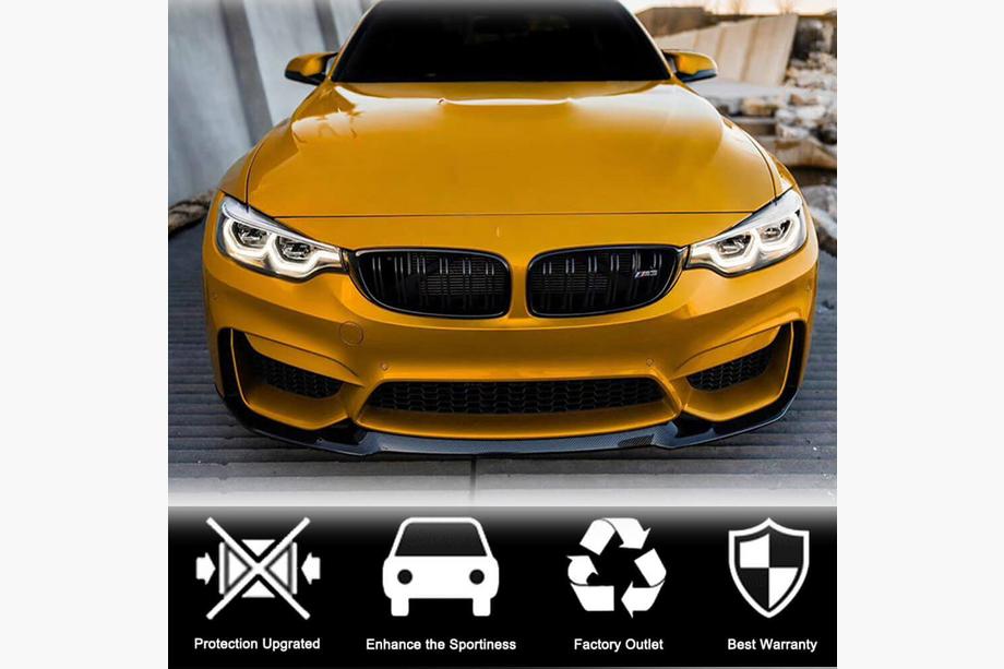 BMW 4 Series F32/F33/F36 2012-2020 Front Lip V11 for F82/F83, Carbon Photo 4