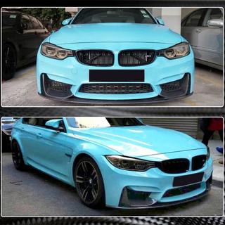 Front Bumper Lip V13 (for F82/F83, Carbon) BMW 4 Series F32/F33/F36 2012-2020 photo 4