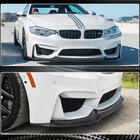 BMW 4 Series F32/F33/F36 2012-2020 Front bumper lip FRP V17 (for F82/F83) photo 4