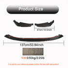 BMW 3 Series G20/G21 2018- Front Bumper Lip V2 for G80, Carbon photo 4