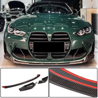 Front Bumper Lip V3 (for G80, Carbon) BMW 3 Series G20/G21 2018- photo 1