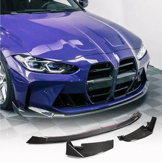 Front Bumper Lip V8 for G80, Carbon BMW 3 Series G20/G21 2018- photo 1