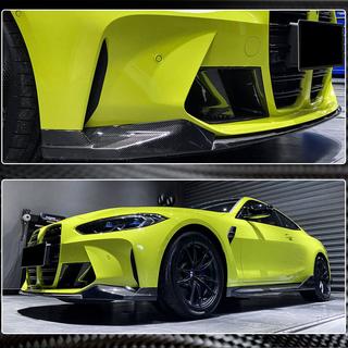 Front Bumper Lip V9 for G80 Carbon BMW 3 Series G20/G21 2018- photo 3