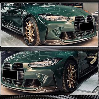 Front Bumper Lip V9 for G80 Carbon BMW 3 Series G20/G21 2018- photo 4