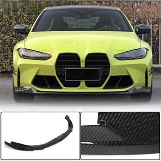 Front Bumper Lip V10 (for G80, Carbon) BMW 3 Series G20/G21 2018- photo 1