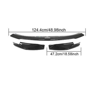 Front Bumper Lip V10 (for G80, Carbon) BMW 3 Series G20/G21 2018- photo 4